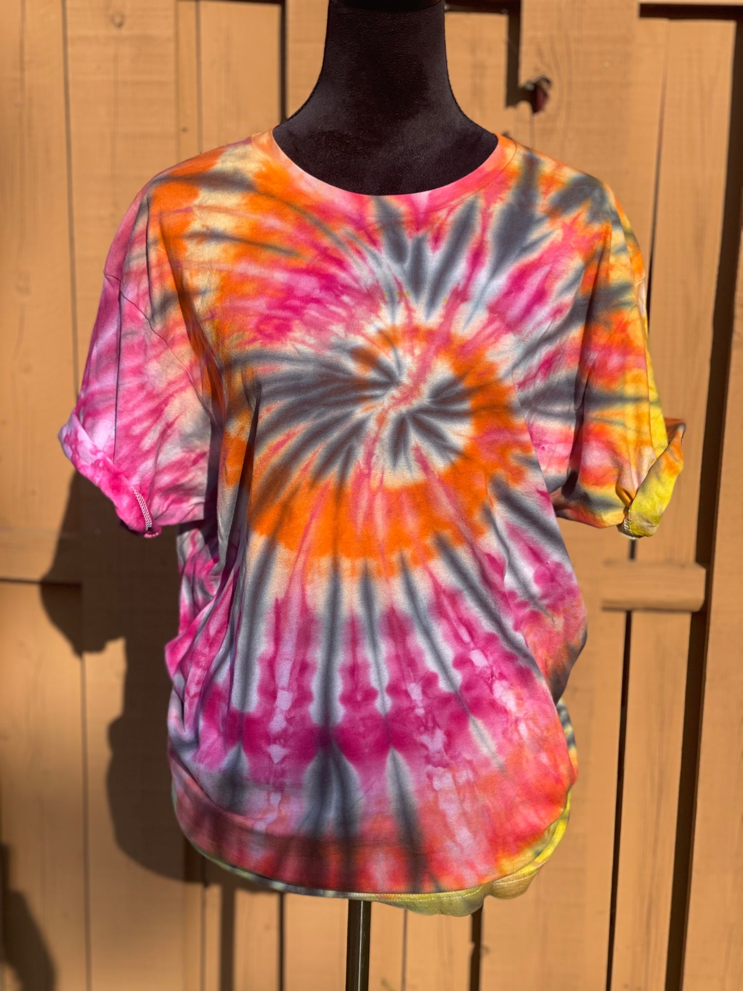 Xl Unisex Sunset Explosion Tee