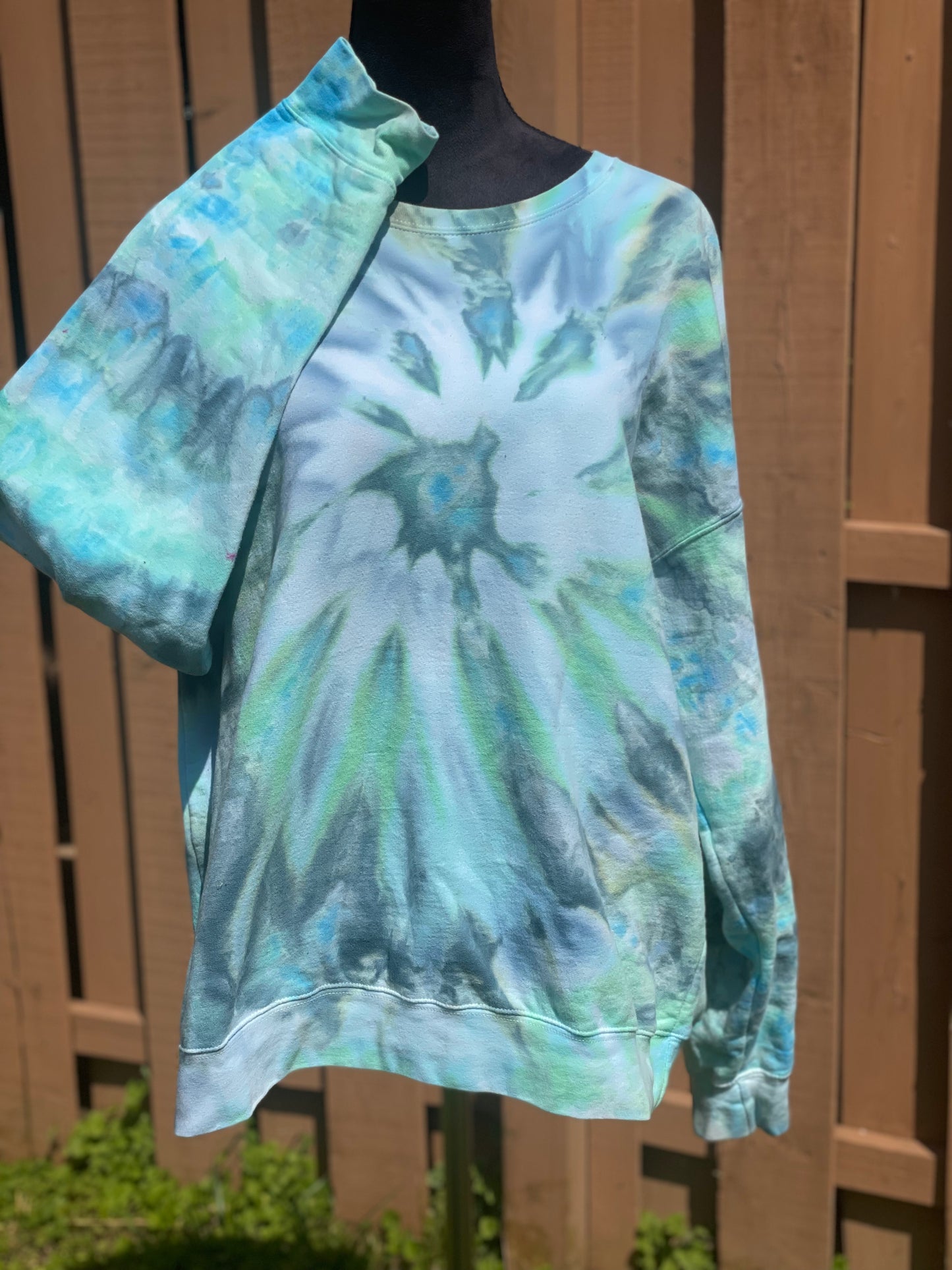 XL unisex Caribbean Sea Spiral