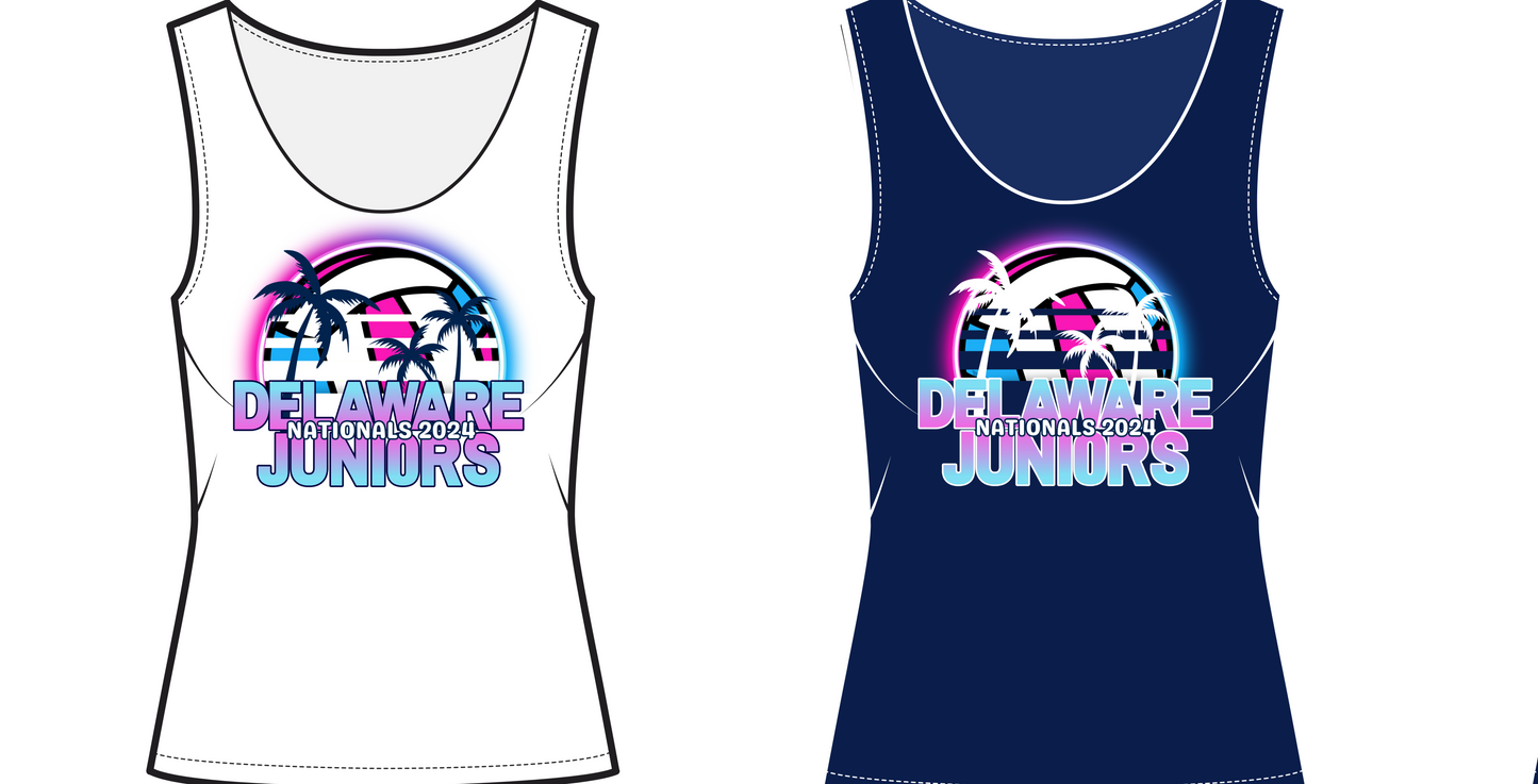 Nationals Logo Racer Back Women's Tank