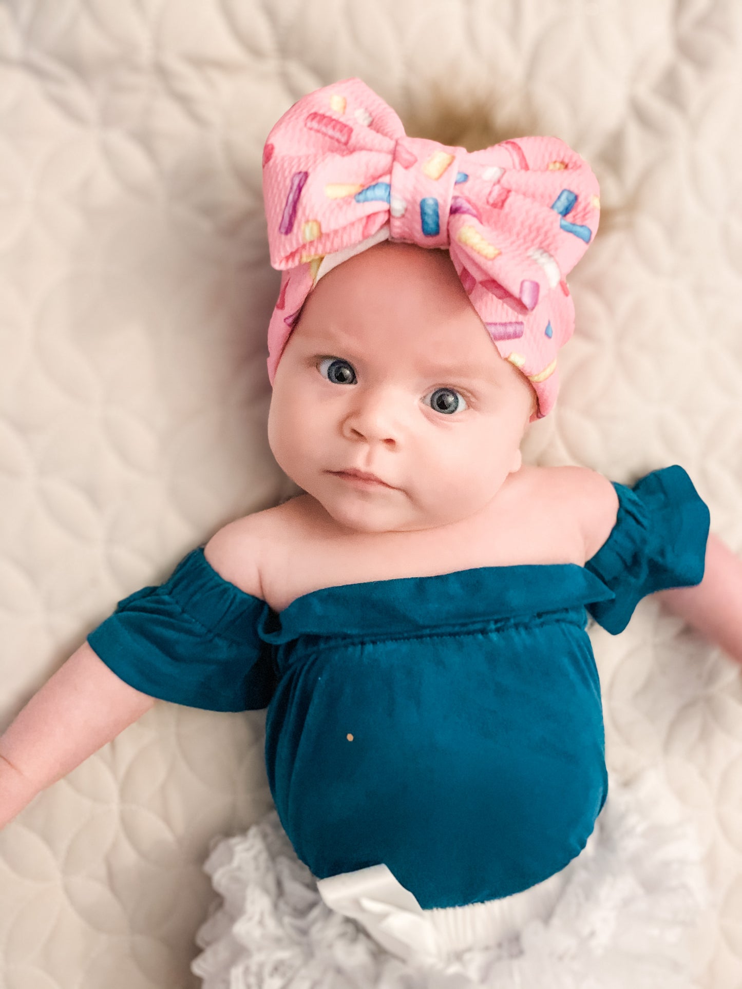 Sweet Sprinkles HeadWrap Bow