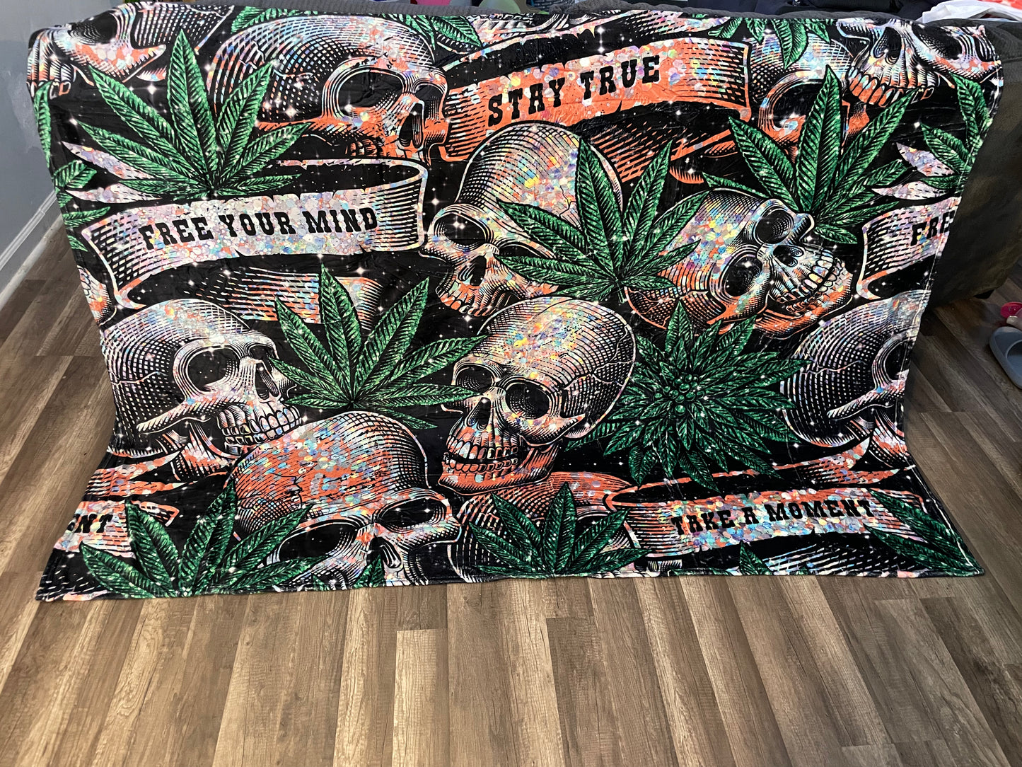 Free Your Mind Mink Blanket