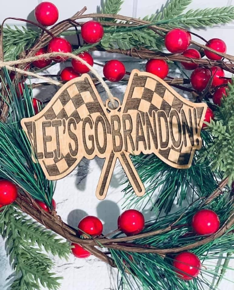 Let’s Go Brandon Ornament