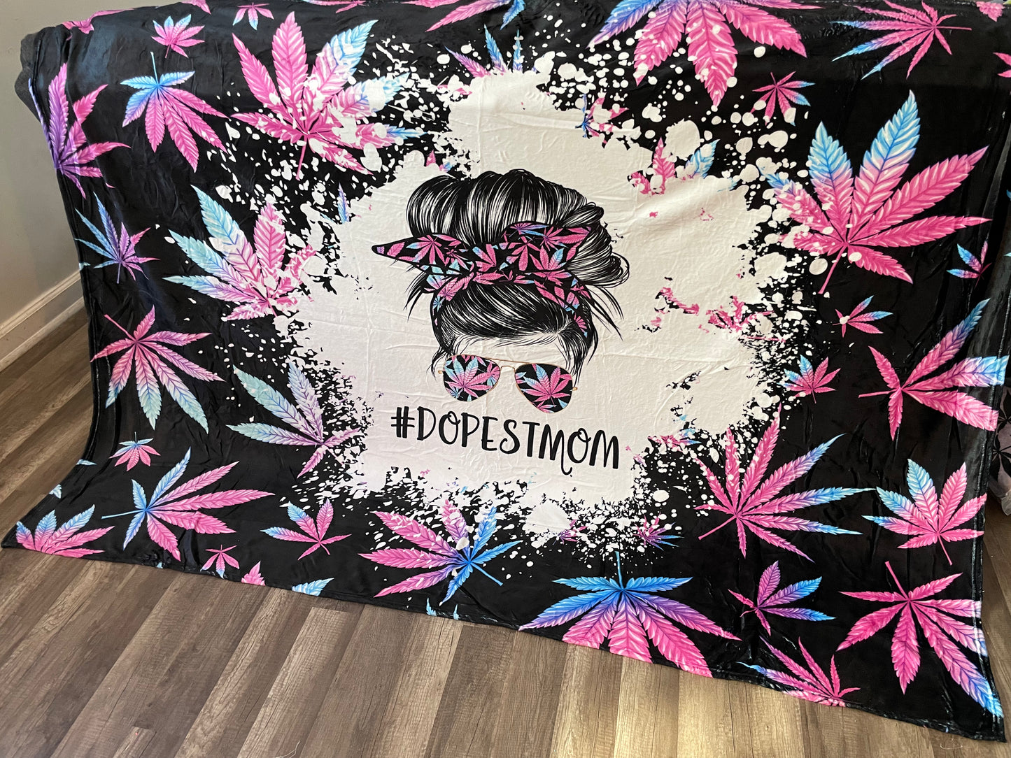 Dopest Mom Blanket