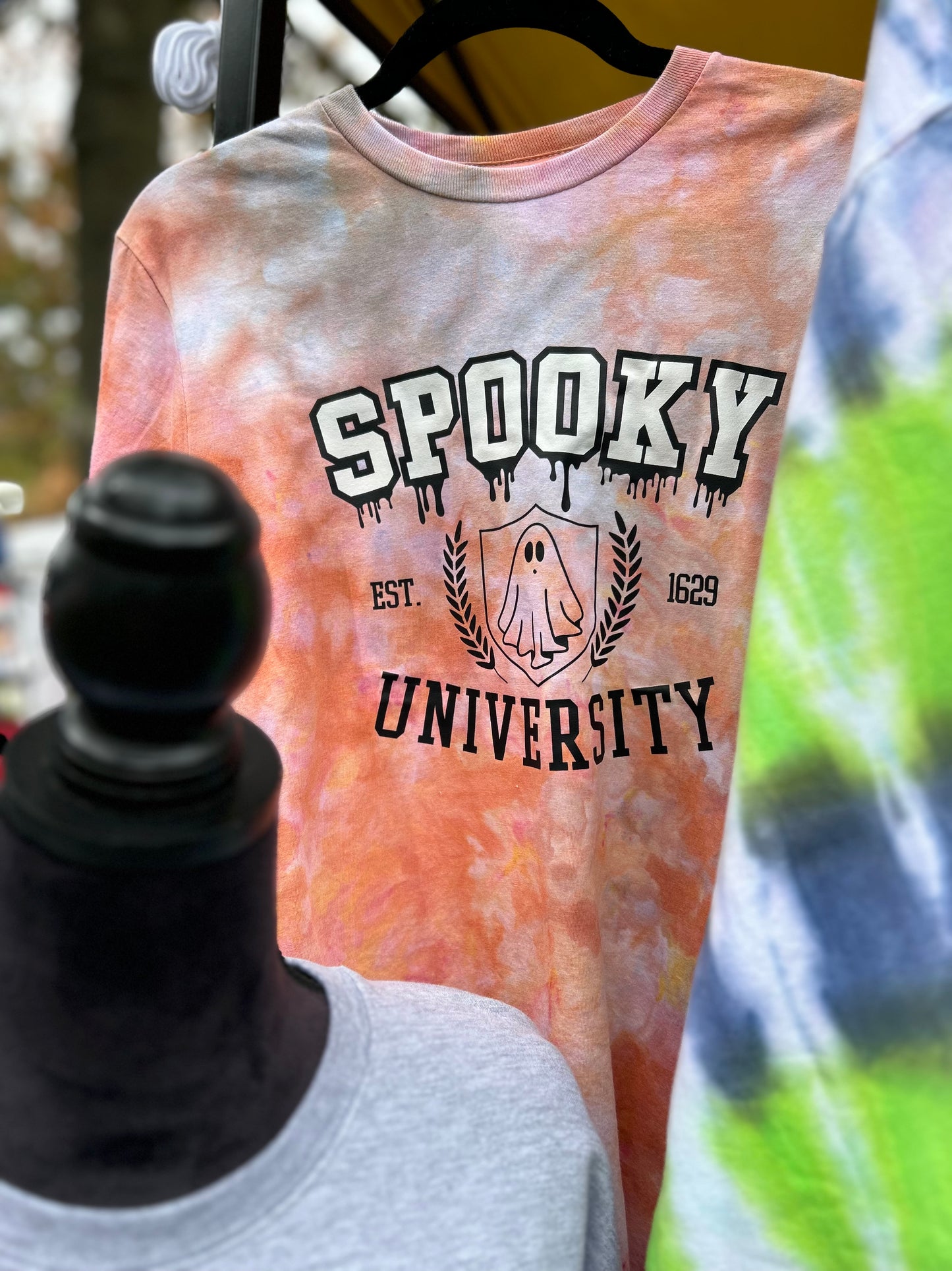 Spooky university tee