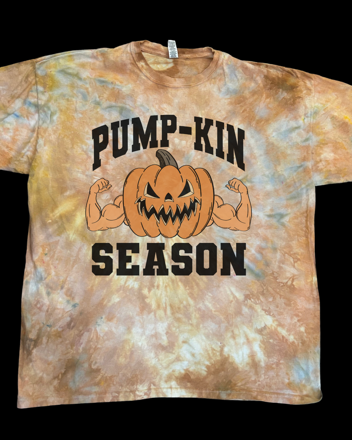 Pump-kin Season Ice Dyed Tshirt