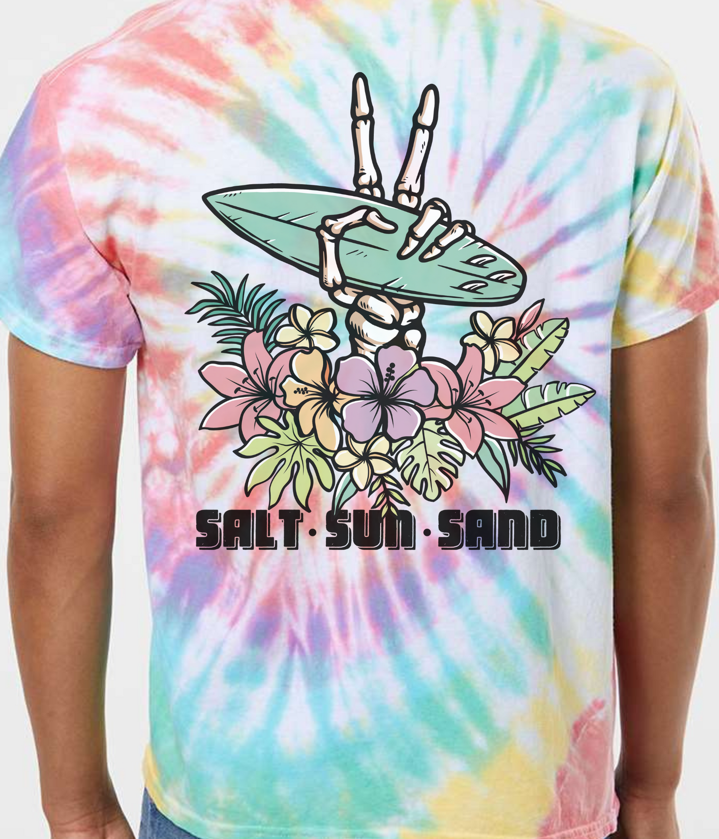 Surfing Skelly Tee