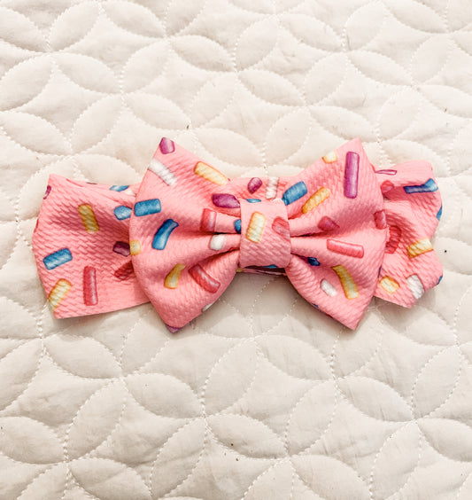 Sweet Sprinkles HeadWrap Bow
