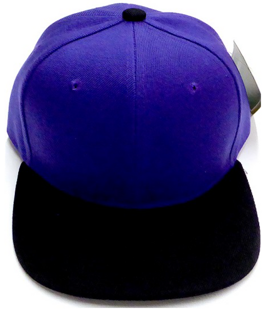 Black & Blue Kids Snapback