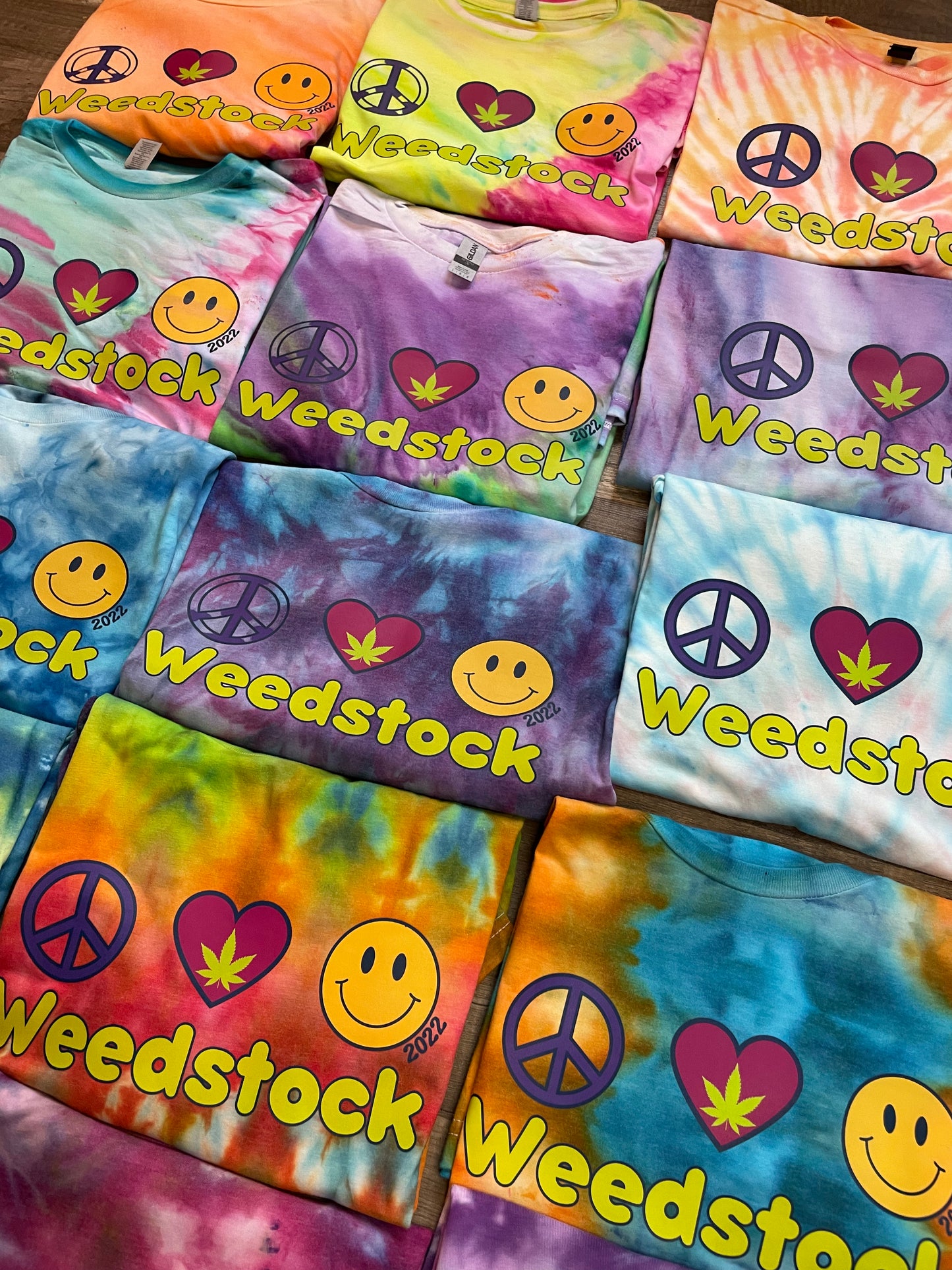 WeedStock 2022 festival tee