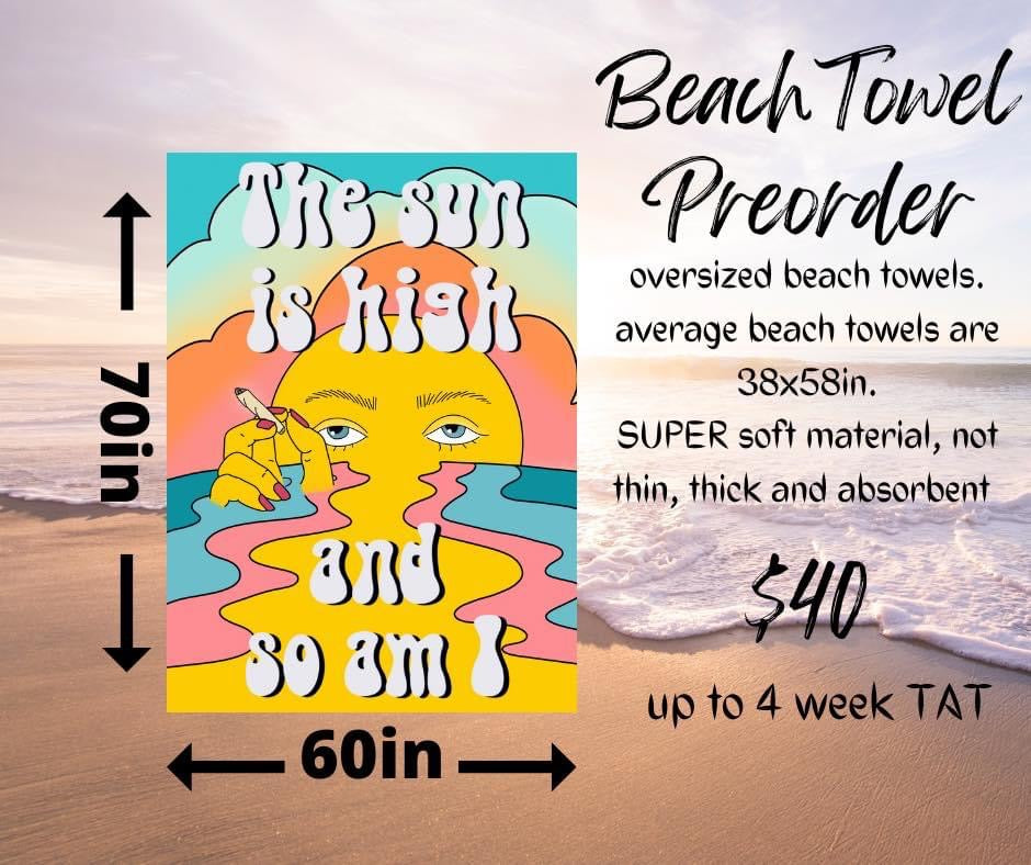 Sunny Beach Towel
