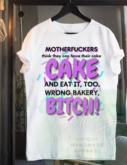 Wrong Bakery Graphic