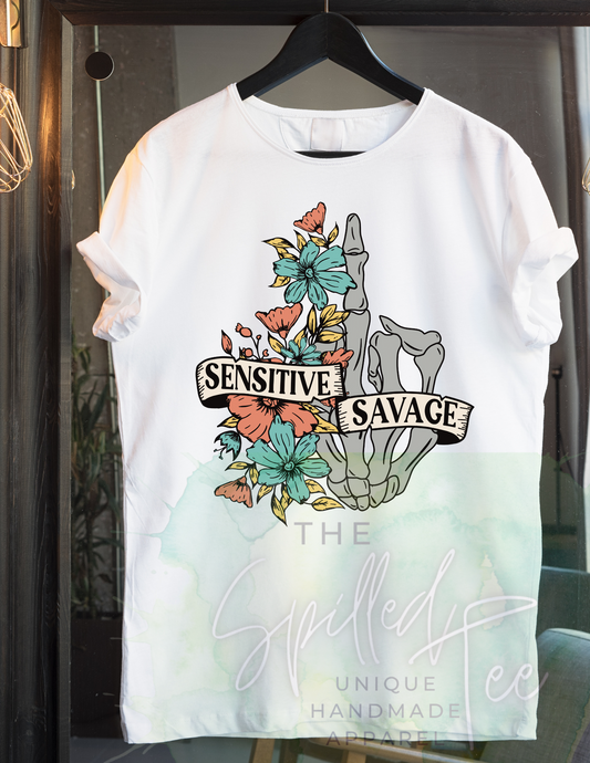 Sensitive Savage Graphic