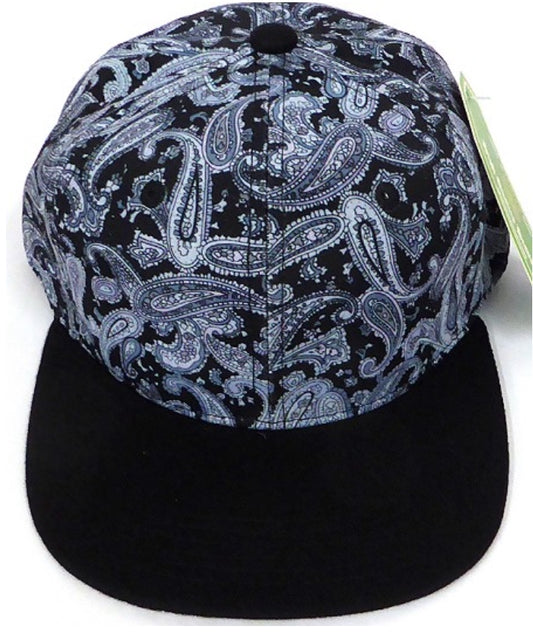 Dark Paisley Kids Snapback